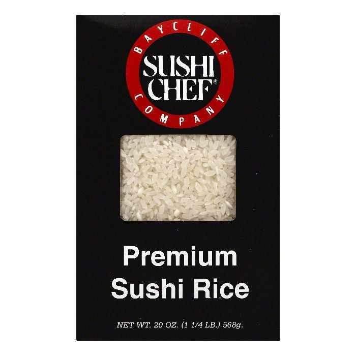 Sushi Chef Premium Sushi Rice, 20 OZ (Pack of 6)
