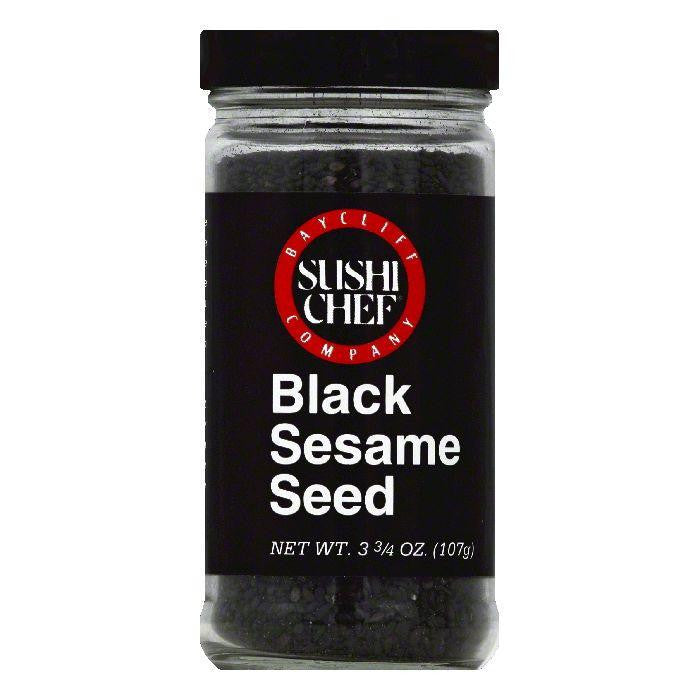 Sushi Chef Black Sesame Seed, 3.75 OZ (Pack of 12)