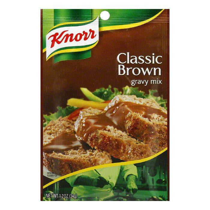 Knorr Gravy Classics Classic Brown Gravy Mix, 1.2 OZ (Pack of 24)