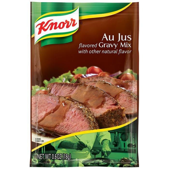 Knorr Au Jus Gravy Mix 0.6 Oz Packet (Pack of 24)