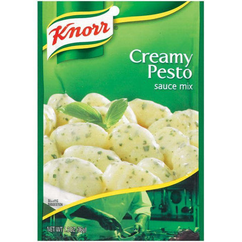 Knorr Creamy Pesto Sauce Mix 1.2 Oz (Pack of 12)