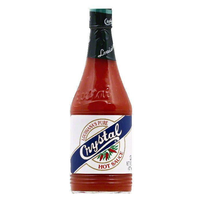 Crystal Louisiana's Pure Hot Sauce, 6 OZ (Pack of 12)
