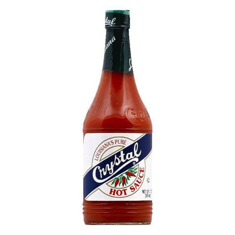 Crystal Louisiana's Pure Hot Sauce, 12 OZ (Pack of 12)