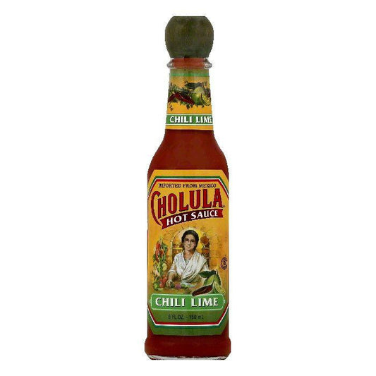 Cholula Chili Lime Hot Sauce, 5 OZ (Pack of 6)