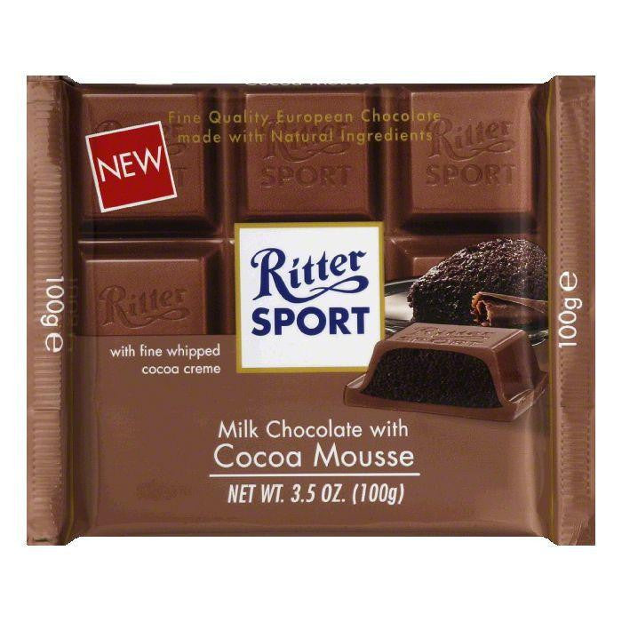 Ritter Sport Bar Cocoa Mousse, 3.5 OZ (Pack of 11)