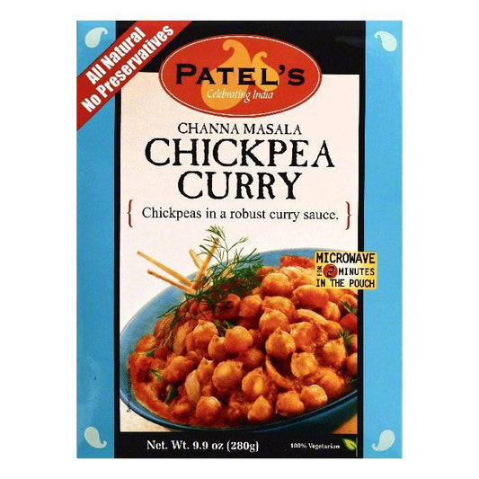 Patels Channa Masala Chickpea Curry, 9.9 OZ (Pack of 10)