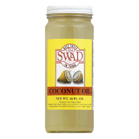 Swad Oil Coconut, 15 OZ (Pack of 12)