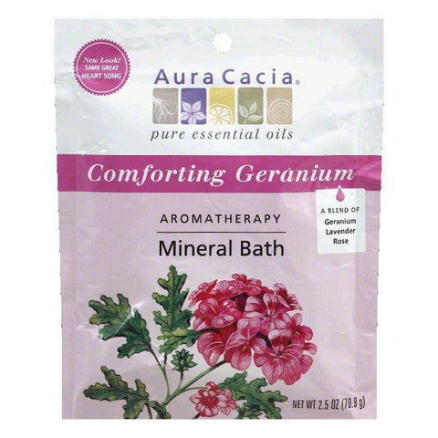 Aura Cacia Mineral Bath Heart Song, 2.5 OZ (Pack of 6)