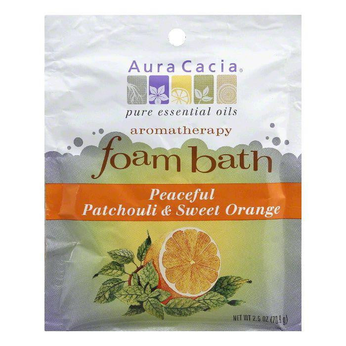Aura Cacia Patchouli/Sweet Orange Foam Bath, 2.5 Oz (Pack of 6)