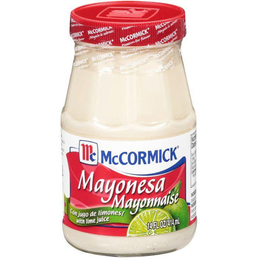 McCormick Mayonesa Mayonnaise with Lime Juice 14 fl. Oz (Pack of 12)