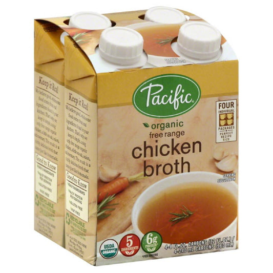 Pacific Free Range Chicken Broth, 32 Oz (Pack of 6)