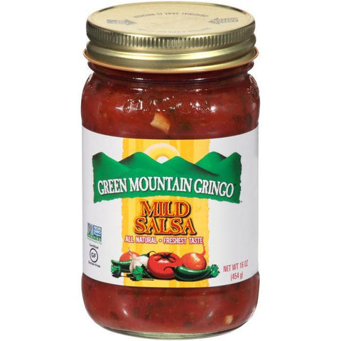Green Mountain Gringo Mild Salsa 16 Oz (Pack of 6)
