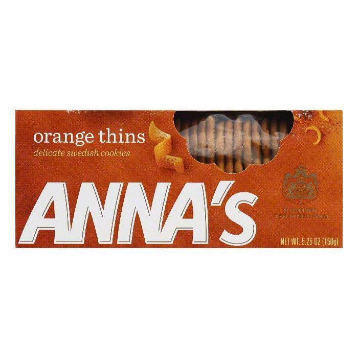 Annas Orange Thins, 5.25 OZ (Pack of 12)