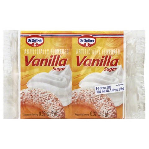 Dr. Oetker Vanilla Sugar, 1.88 Oz (Pack of 12)