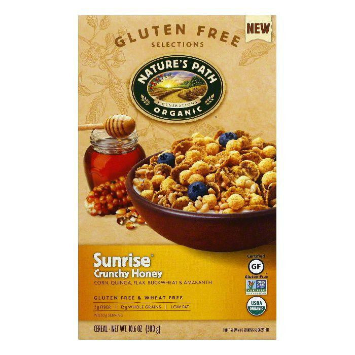 Natures Path Crunchy Honey Sunrise Cereal, 10.6 Oz (Pack of 12)