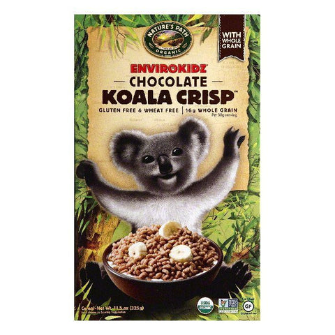 Natures Path Chocolate Koala Crisp Cereal, 11.5 OZ (Pack of 12)