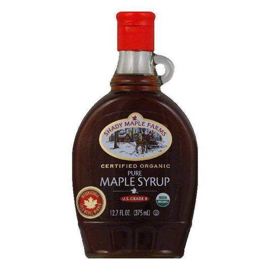 Shady Maple Farm Syrup Organic Grade B, 12.7 OZ (Pack of 12)
