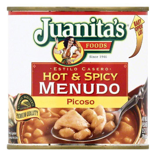 Juanitas Picoso Hot & Spicy Menudo, 25 OZ (Pack of 12)