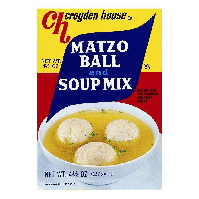 Croyden House Matzo Ball and Soup Mix, 4.5 OZ (Pack of 24)