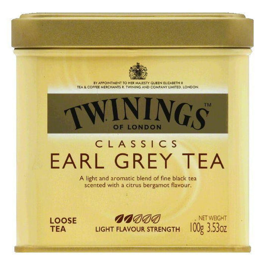 Twinings Earl Grey Tea Loose, 3.53 OZ (Pack of 6)