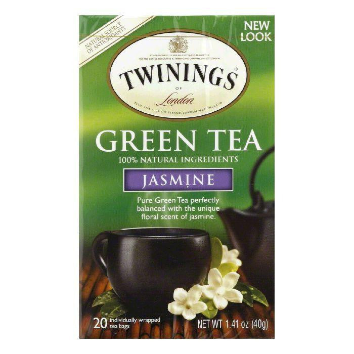 Twinings Green Tea Jasmine, 20 BG (Pack of 6)