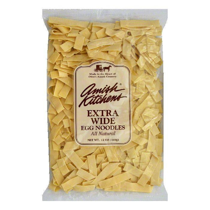 Amish Kitchen Noodles Extra Broad, 12 OZ (Pack of 12)