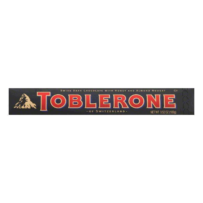 Toblerone Bittersweet Chocolate Bar, 3.52 OZ (Pack of 20)