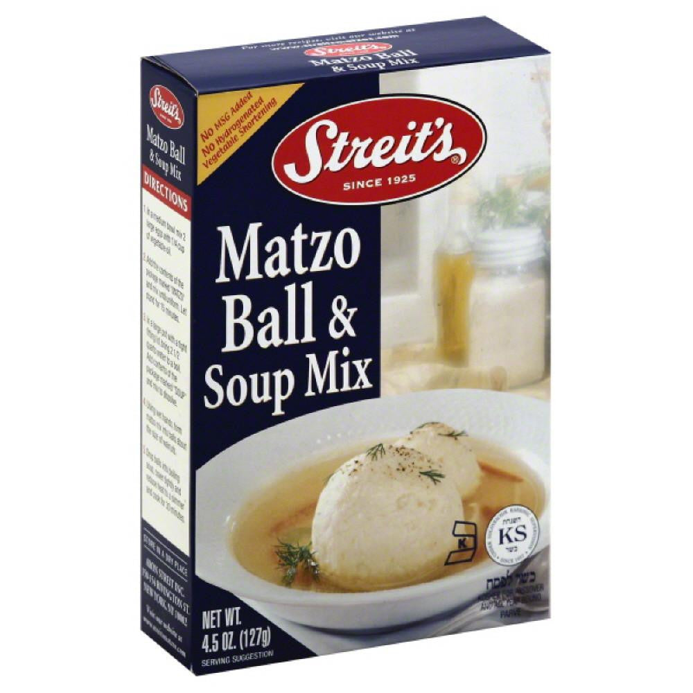 Streits Matzo Ball & Soup Mix, 4.5 Oz (Pack of 12)