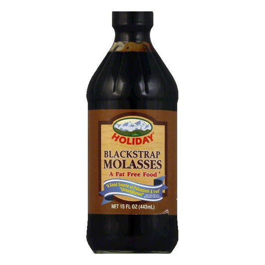 Holiday Blackstrap Molasses, 16 OZ (Pack of 12)