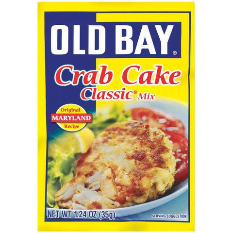 Old Bay Original Maryland Crab Cake Classic 1.24 Oz (Pack of 12)