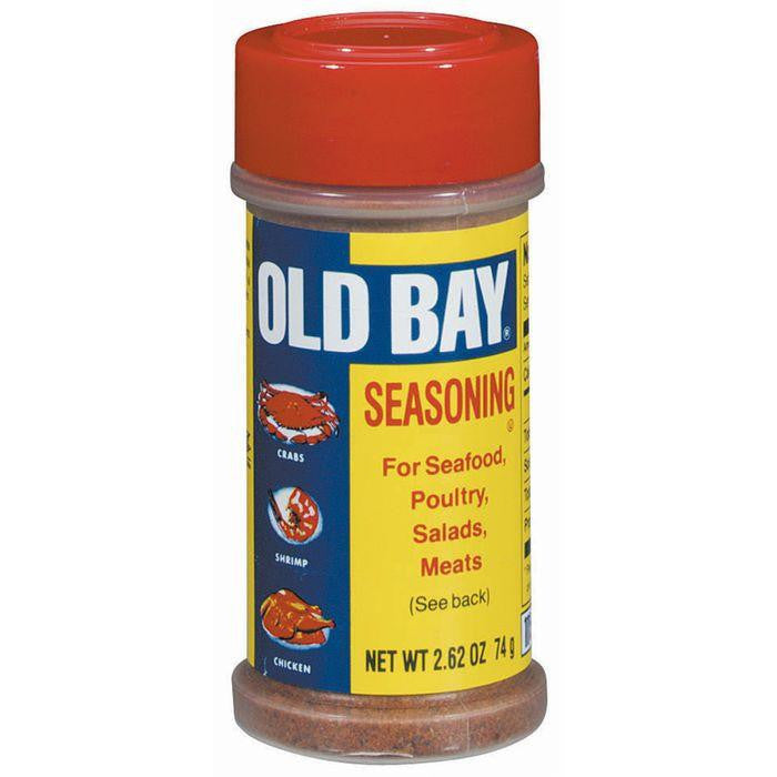 Old Bay For Seafood Poultry Salads & Meats Seasoning 2.62 Oz Shaker (Pack of 12)
