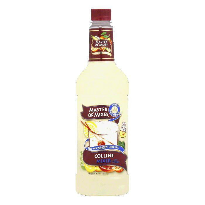 Master of Mixes Tom Collins Mix, 33.8 OZ (Pack of 6)
