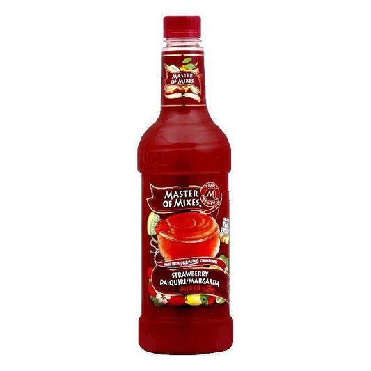 Master of Mixes Strawberry Daiquiri Mix, 33.8 OZ (Pack of 6)