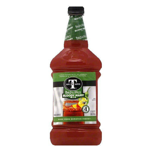 Mr & Mrs T Bold & Spicy Bloody Mary Mix, 1.75 LT (Pack of 6)