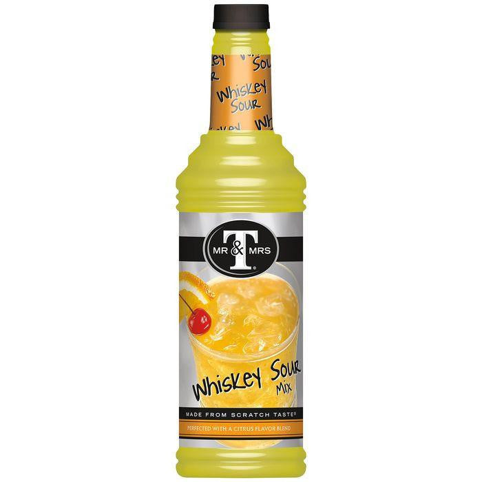 Mr. & Mrs. T Whiskey Sour Mix 1 L (Pack of 6)