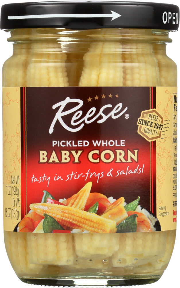 Reese Baby Corn/Glass, 7 OZ (Pack of 6)