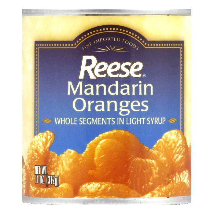 Reese Mandarin Orange Fancy Whole Segments, 11 OZ (Pack of 24)