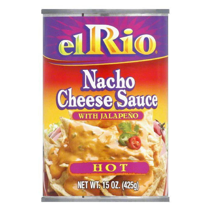 El Rio Nacho Cheese Sauce Hot, 15 OZ (Pack of 12)