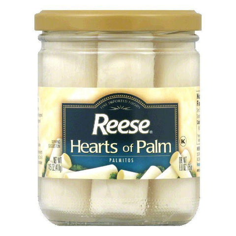 Reese Hearts Of Palm/Glass, 14.8 OZ (Pack of 12)