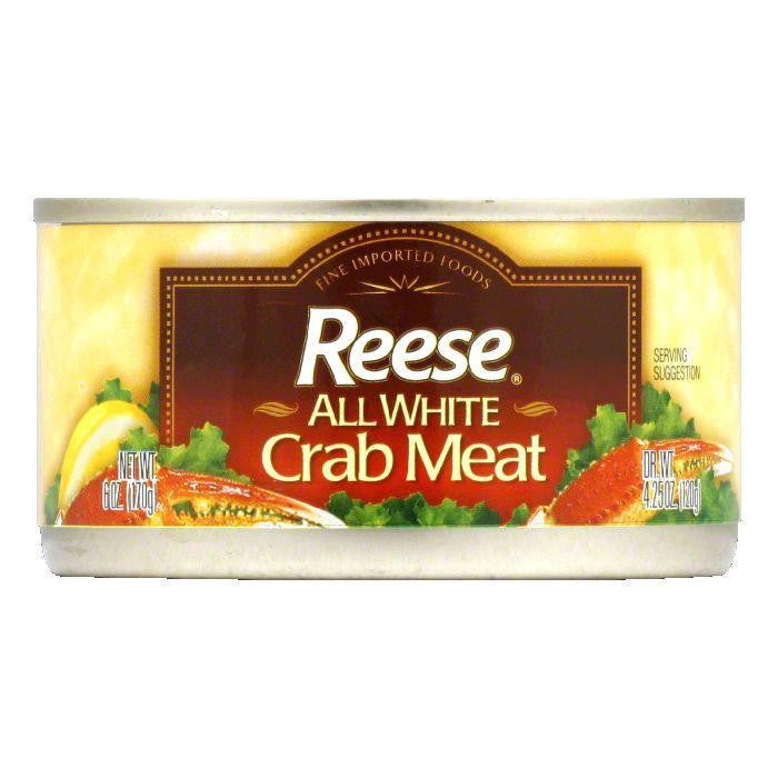 Reese All White Crabmeat, 6 OZ (Pack of 12)