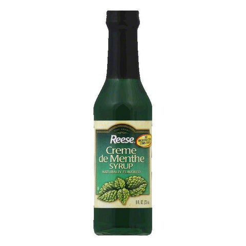 Reese Creme De Menthe Syrup, 8 OZ (Pack of 6)