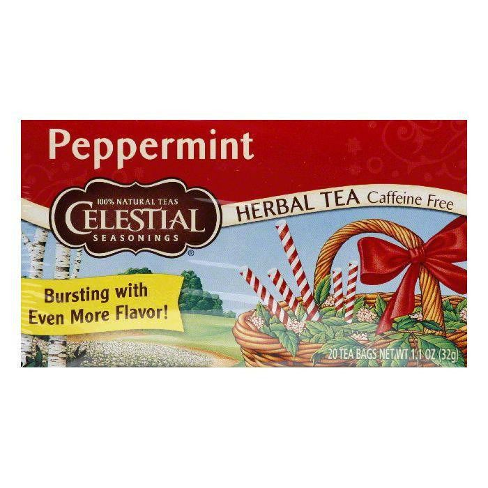 Celestial Seasonings Herb Tea Peppermint, 20 BG (Pack of 6)