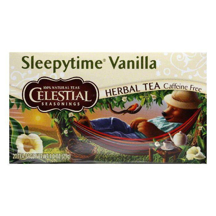 Celestial Seasonings Sleepytime Vanilla, 20 BG (Pack of 6)
