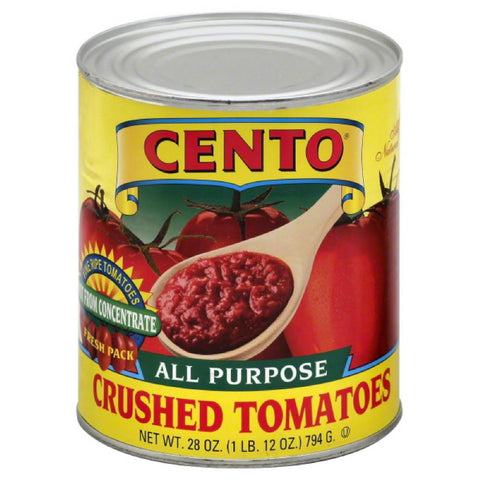 Cento Crushed Tomatoes, 28 Oz (Pack of 12)