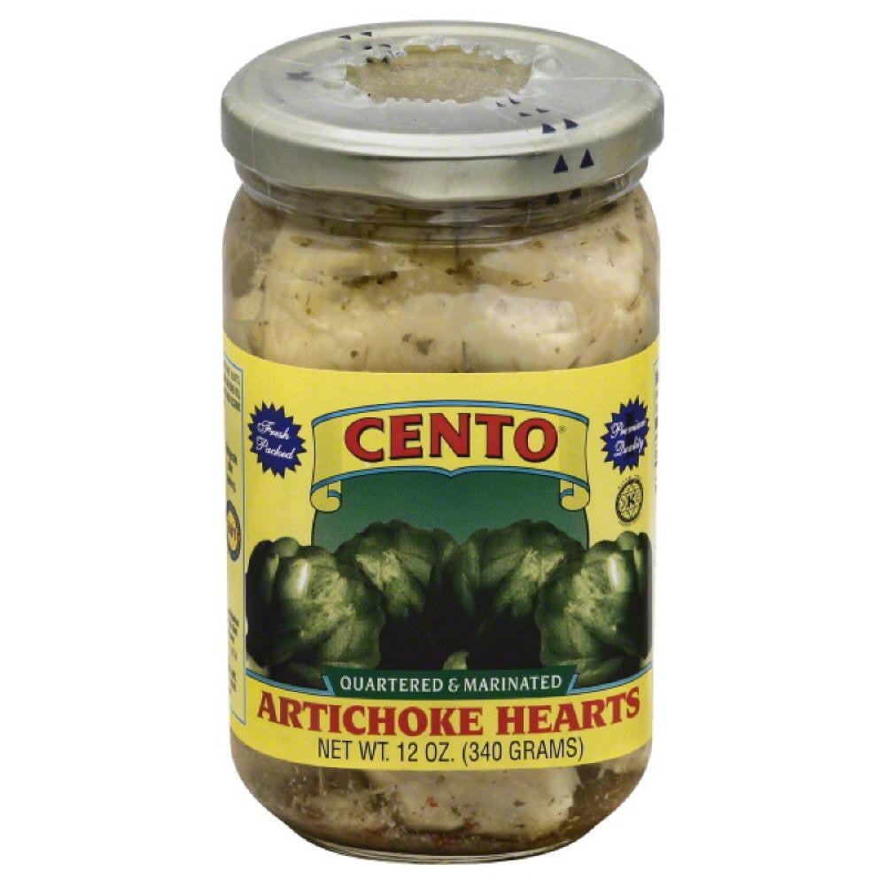 Cento Quartered & Marinated Artichoke Hearts, 12 Oz (Pack of 12)