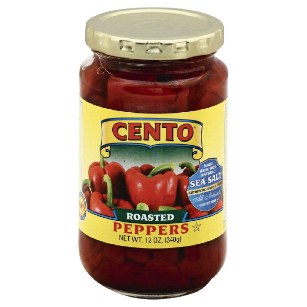 Cento Roasted Peppers, 12 Oz (Pack of 12)