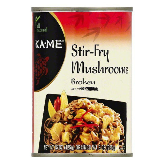 Ka Me Broken Stir-Fry Mushrooms, 15 OZ (Pack of 12)