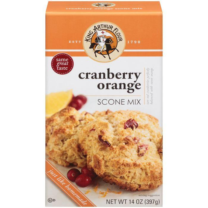 King Arthur Flour Cranberry Orange Scone Mix 14 Oz (Pack of 6)