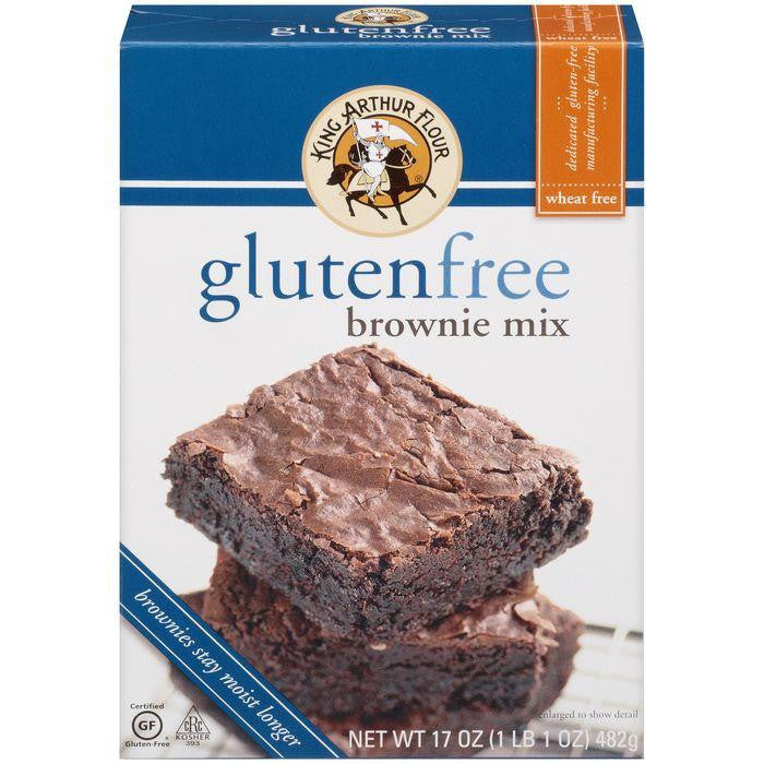 King Arthur Flour Gluten Free Brownie Mix 17 Oz (Pack of 6)