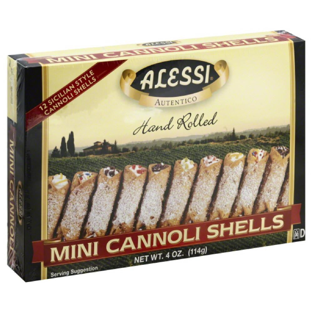 Alessi Mini Cannoli Shells, 3 Oz (Pack of 12)